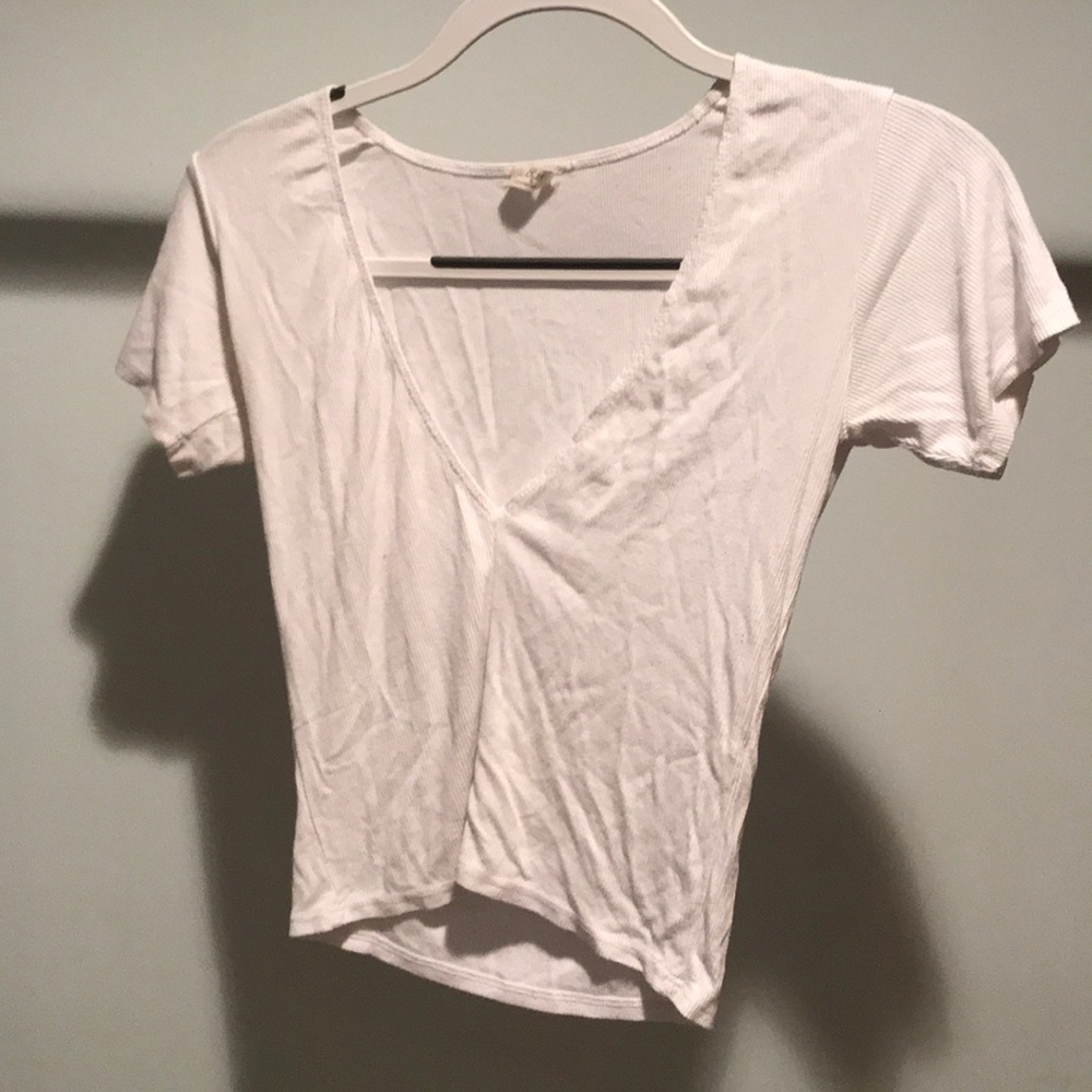 Brandy Melville white short sleeve T